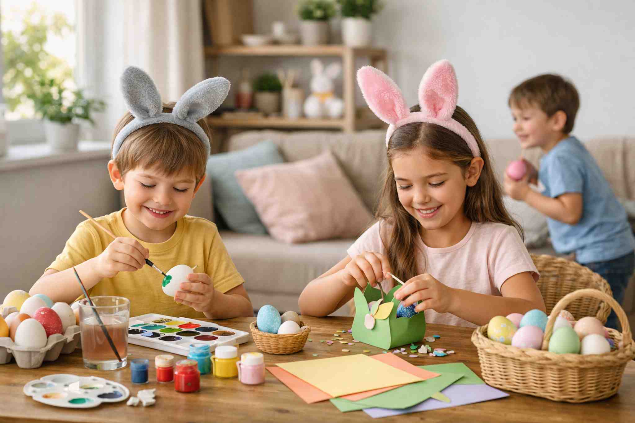 Caça aos ovos: ideias criativas para organizar