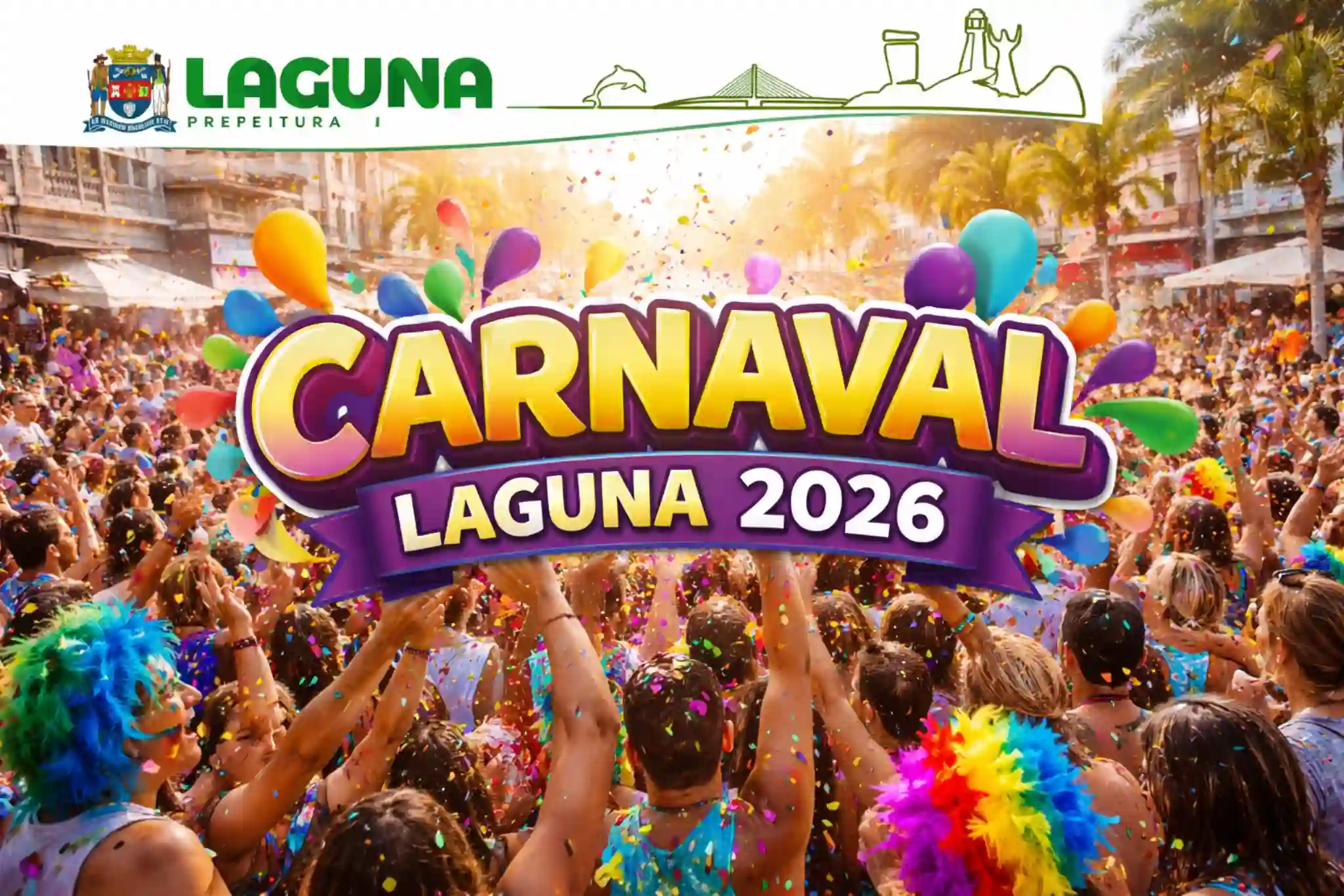 Carnaval Laguna 2026: veja datas, horários e atrações