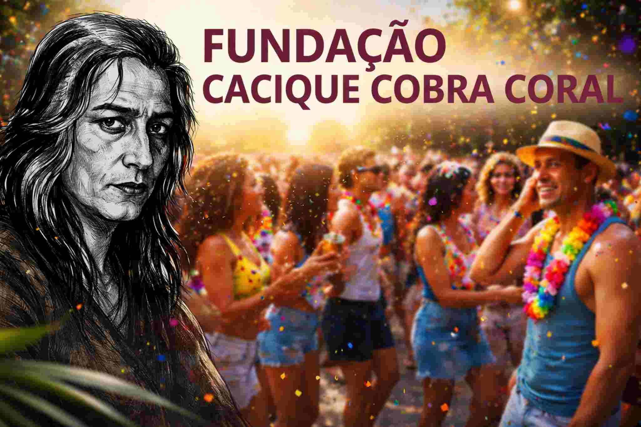 Carnaval e chuva: por que o Cacique Cobra Coral sempre é lembrado