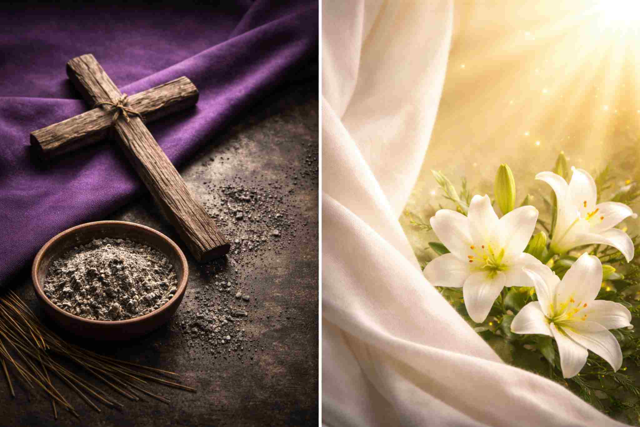 Diferença entre Quaresma, Semana Santa e Páscoa