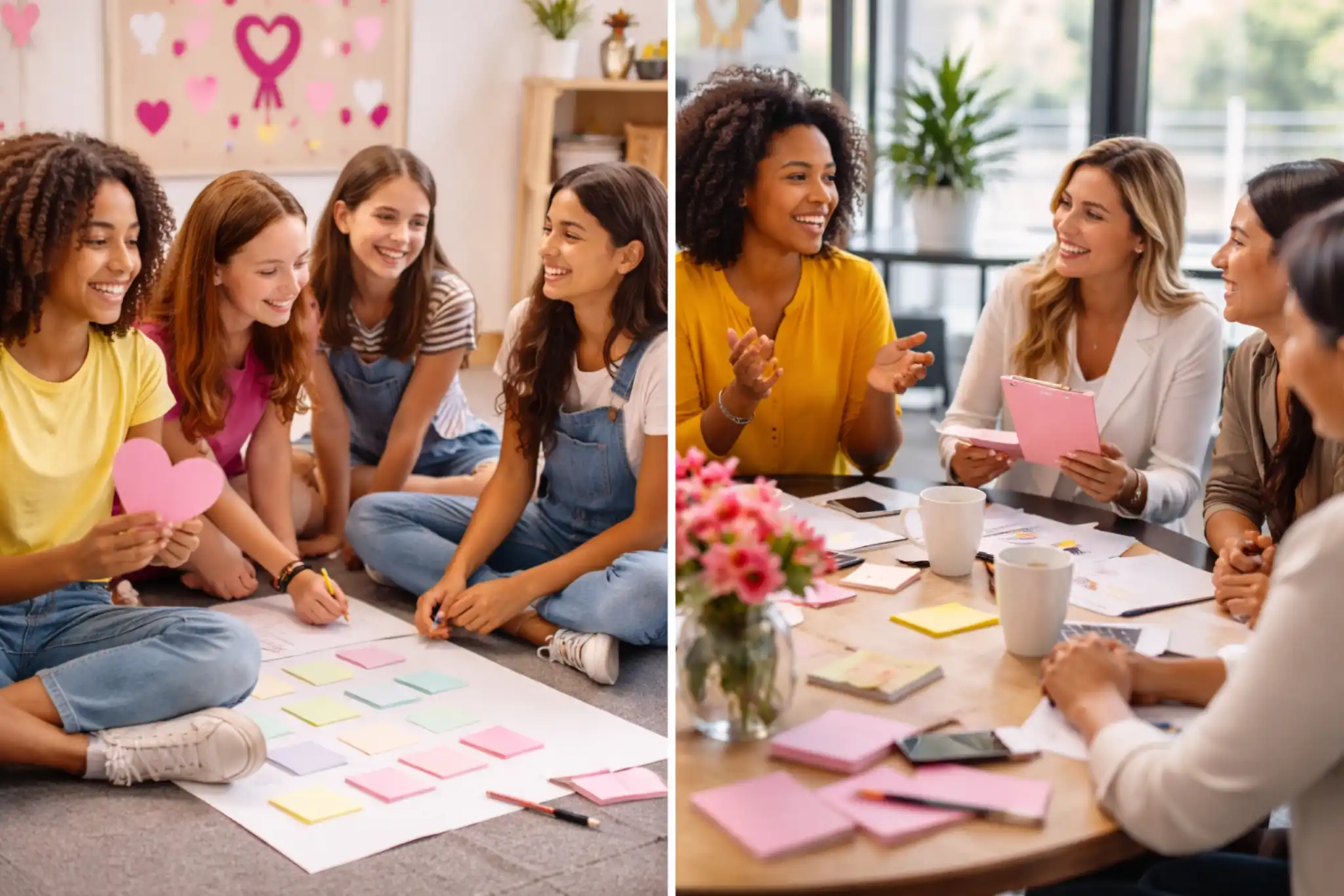 Dinâmicas para o Dia da Mulher em escolas e empresas