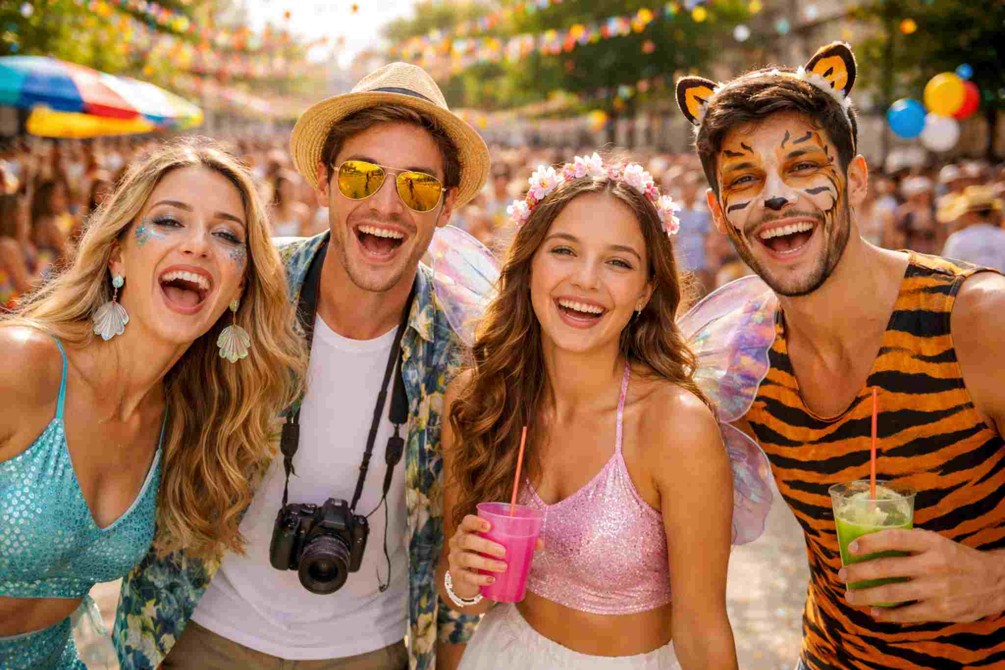 Fantasias criativas e confortáveis para o carnaval