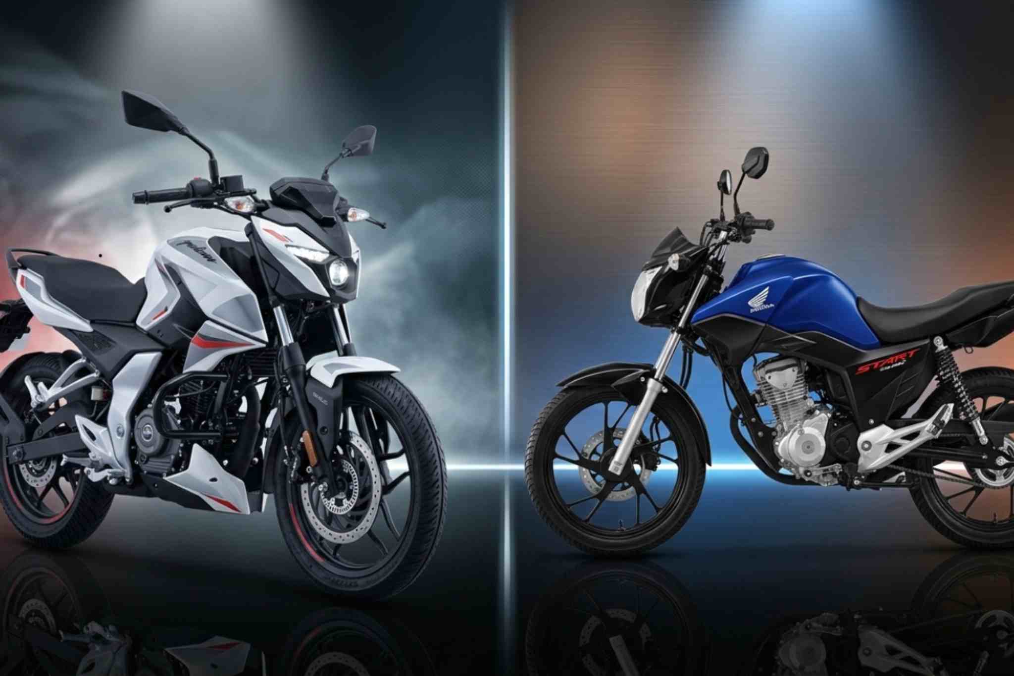 Honda CG 160 Start x Bajaj Pulsar N150: qual é a melhor moto de 2026