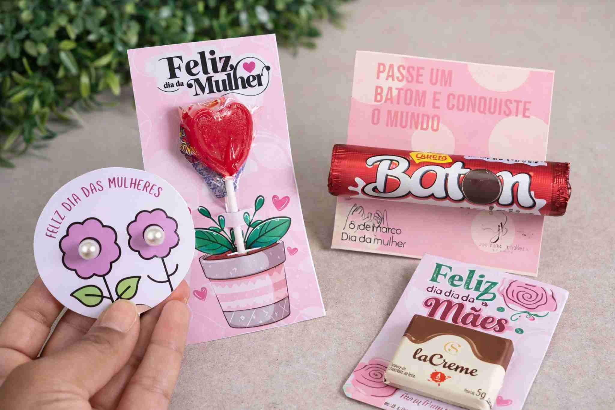 Lembrancinhas para o Dia Internacional da Mulher na escola