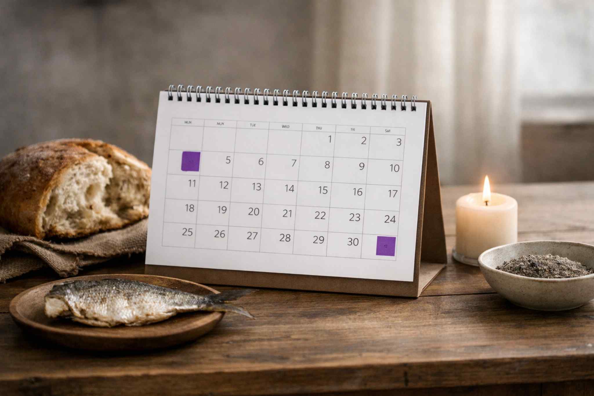 Quaresma começa quando e termina quando