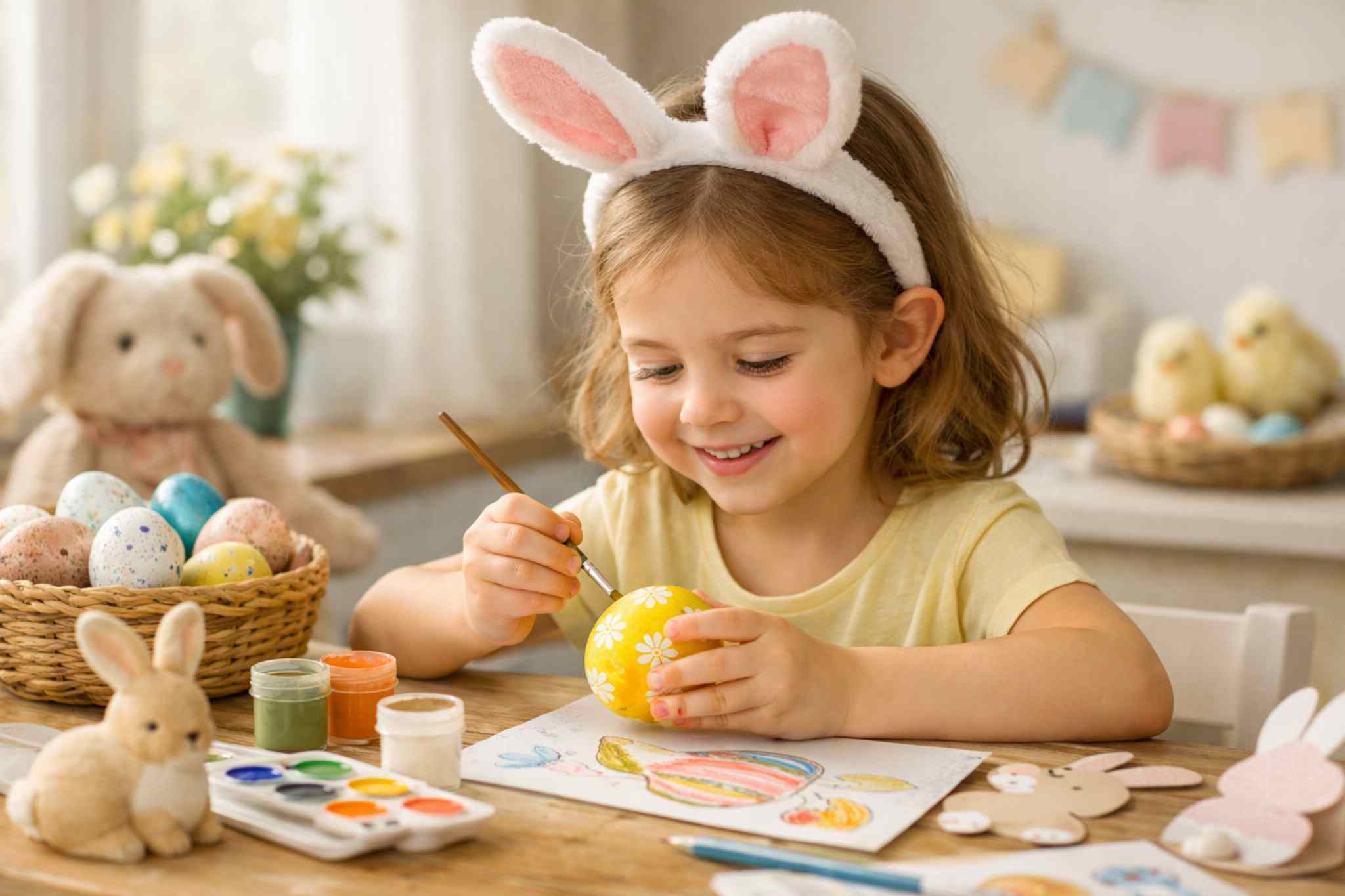 Brincadeiras de Páscoa simples para fazer em casa com crianças