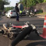 Acidente de moto no AM