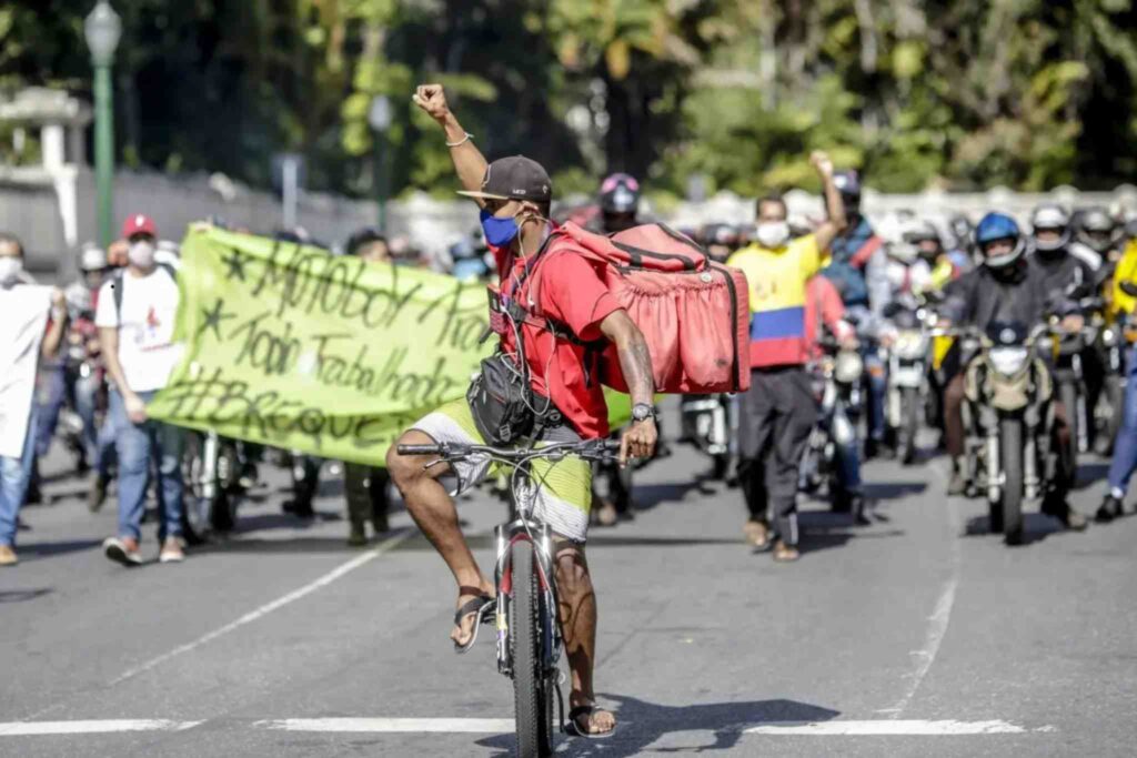 Motociclistas protestam em São Paulo