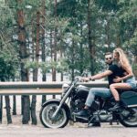 Garupa em viagem de moto