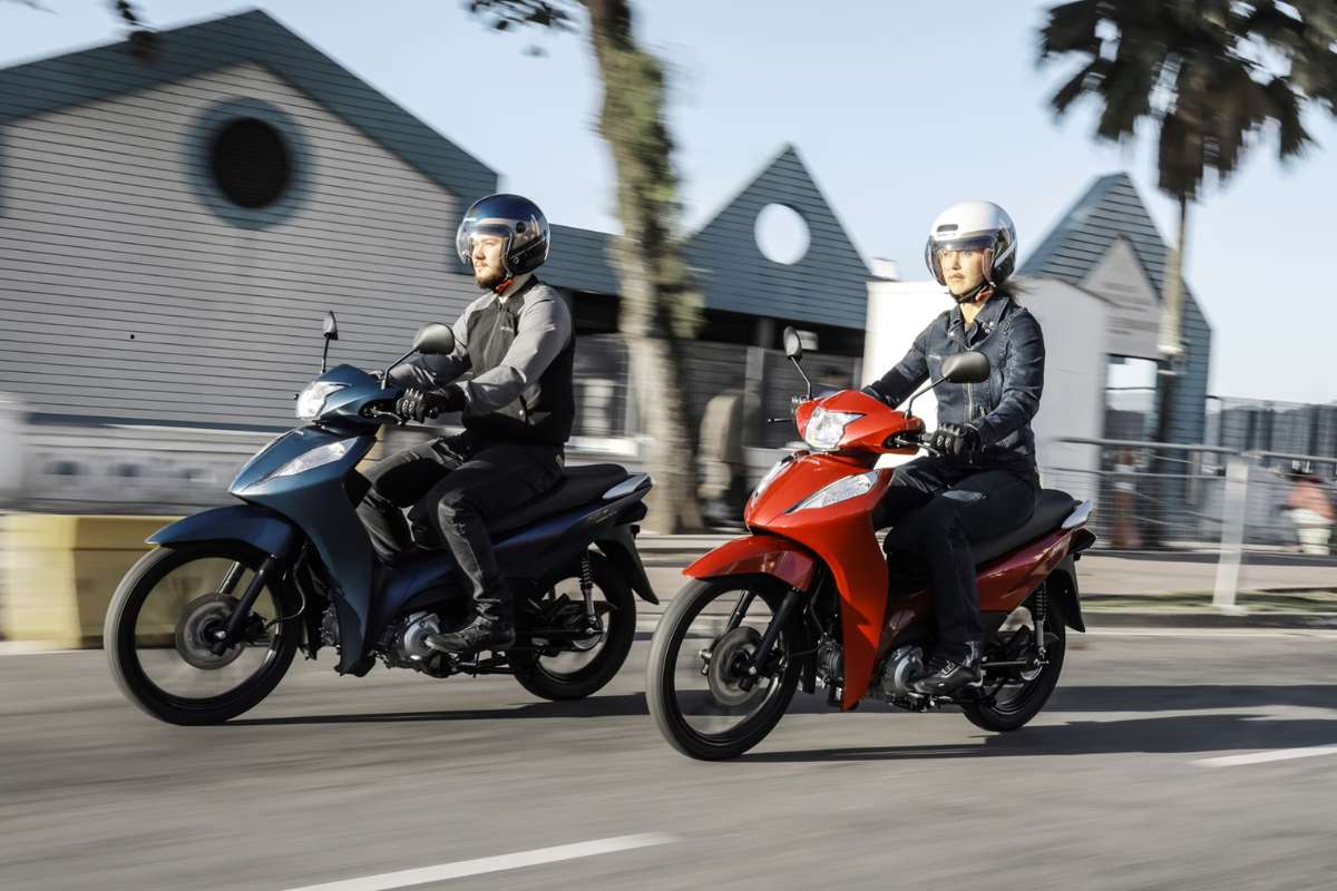 Honda Biz 125 2025 pedal do freio e motociclistas reclamam da decisão