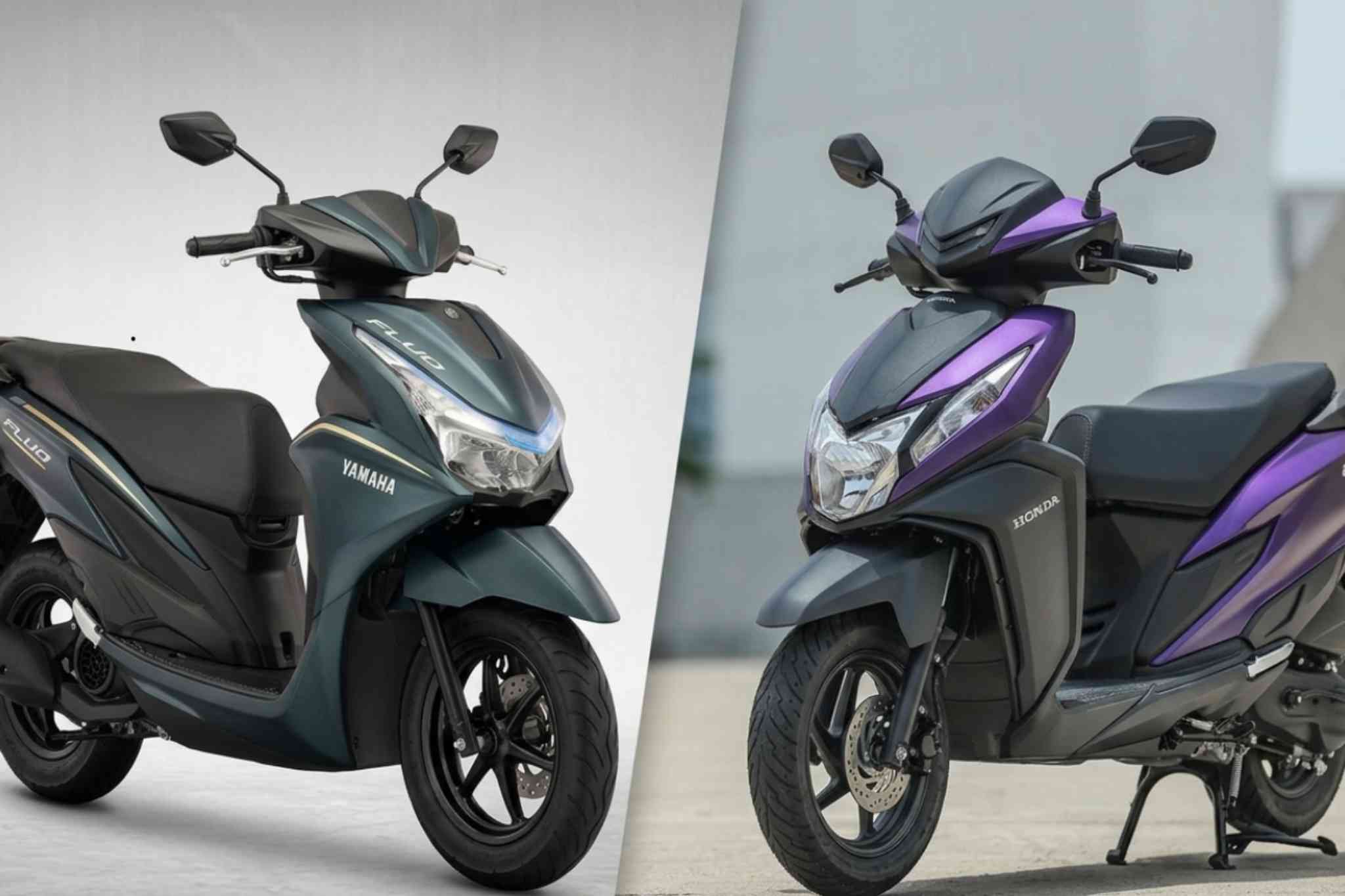 Honda Elite 2027 e Yamaha Fluo