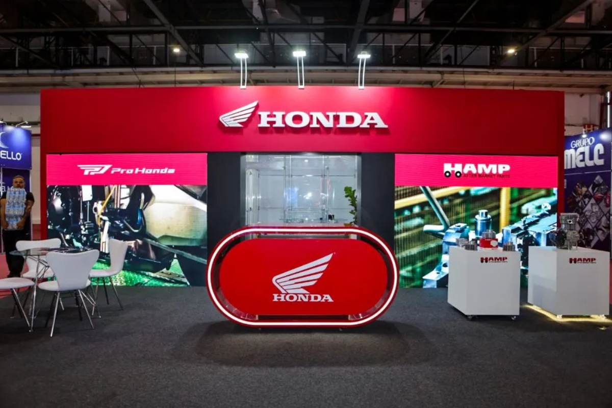 Honda é a única montadora presente no Salão das Motopeças 2026