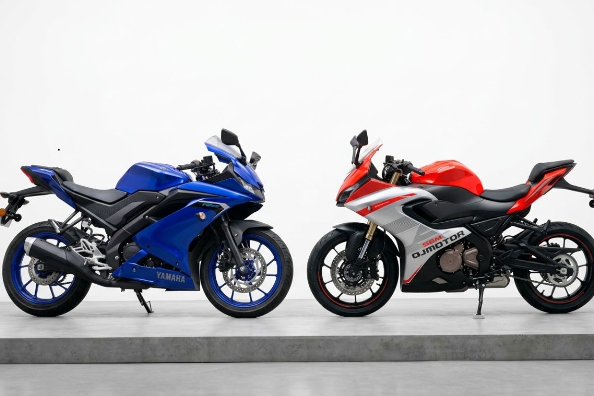 SBM 250S e Yamaha R15