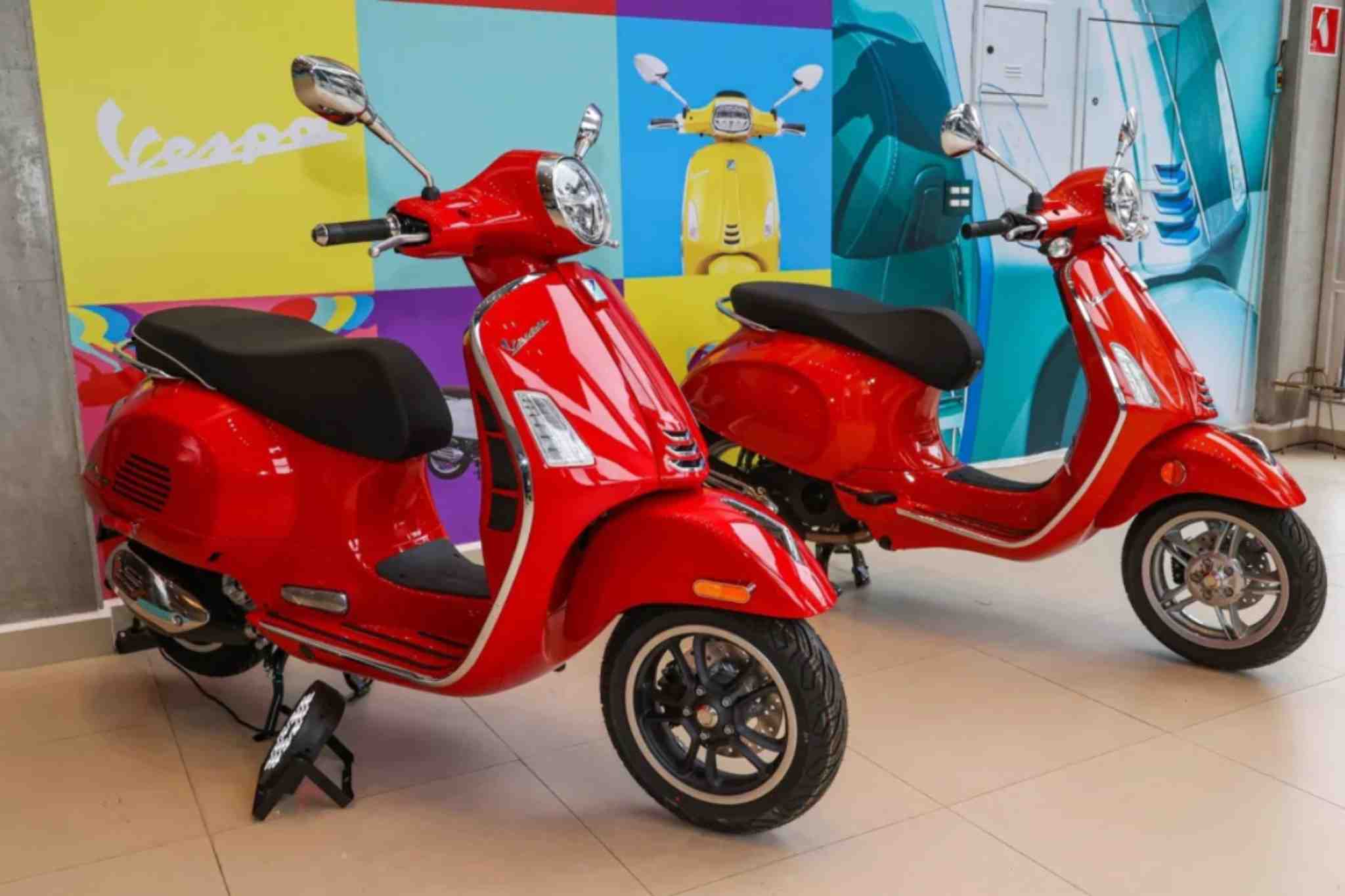 Vespa e Piaggio ampliam presença no Brasil com loja no Rio