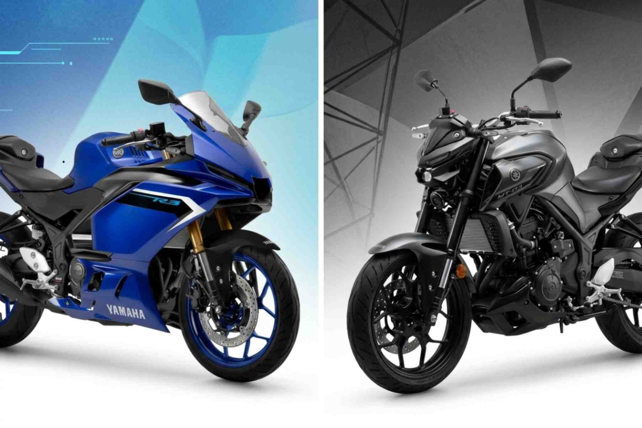 Yamaha MT-03 ou Yamaha R3: quem vence o duelo de irmãs?
