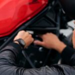Troca de bateria da moto
