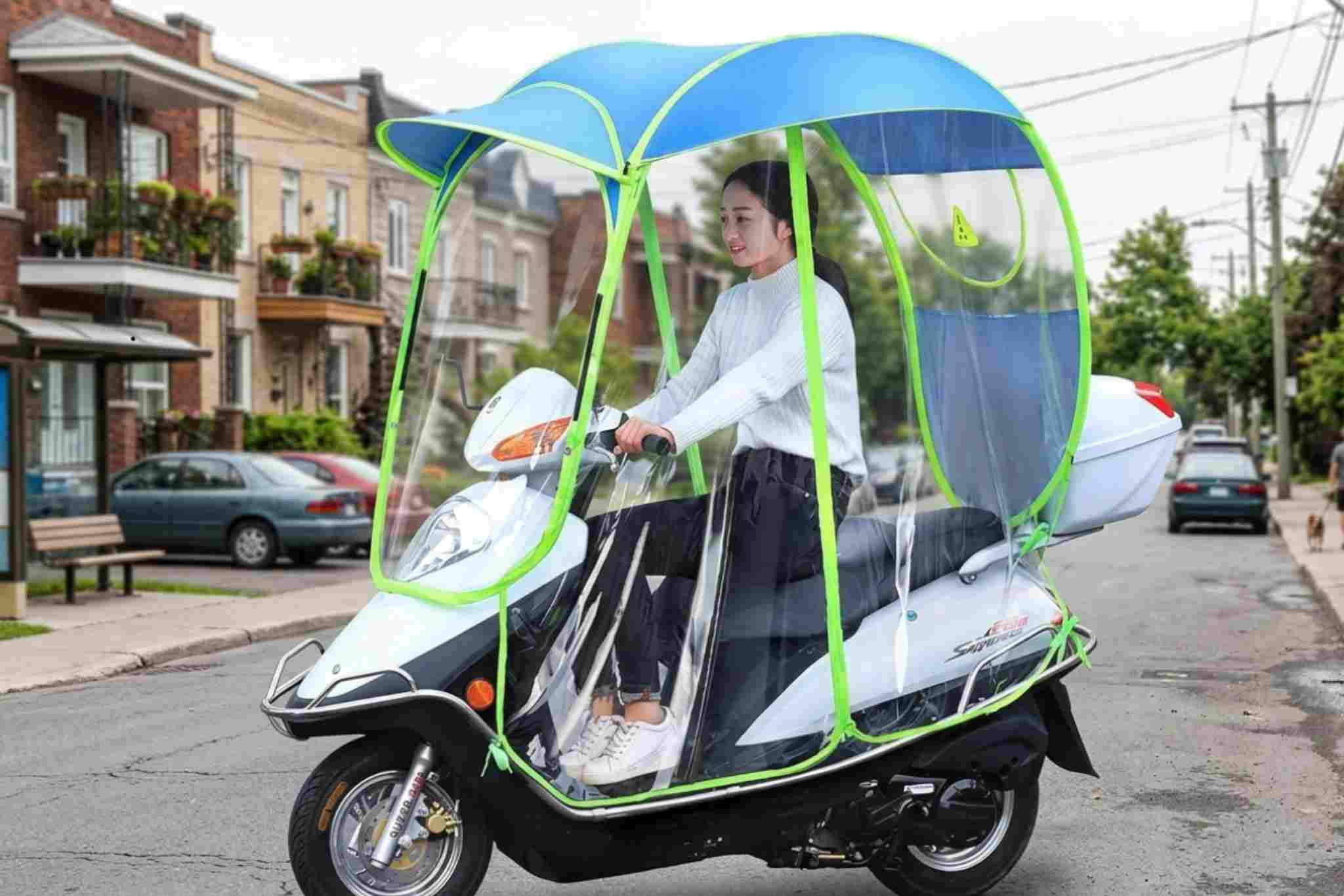 Alerta geral para quem pretende colocar coberturas em motos