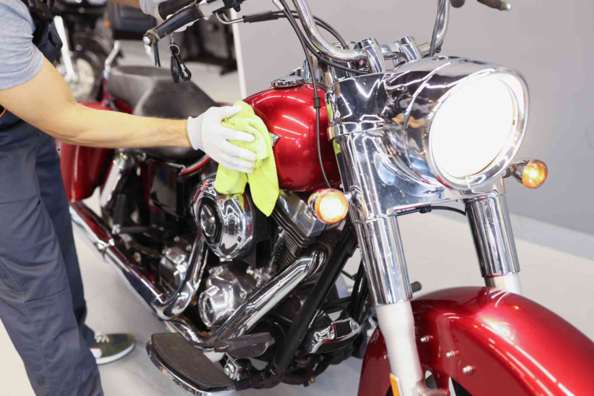 Cuidados com a Pintura da moto