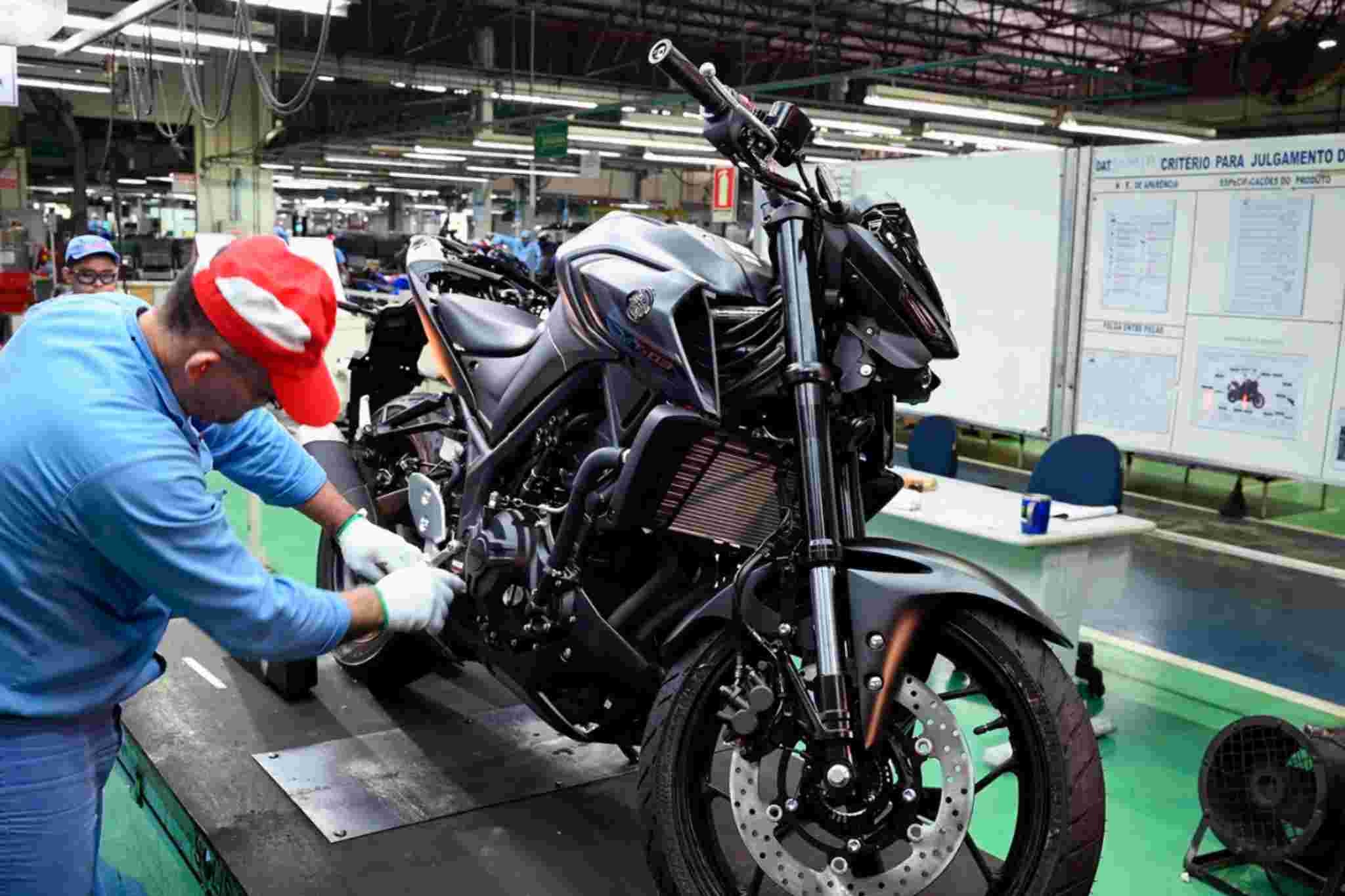 Brasil entra no grupo das maiores indústrias de motos do planeta