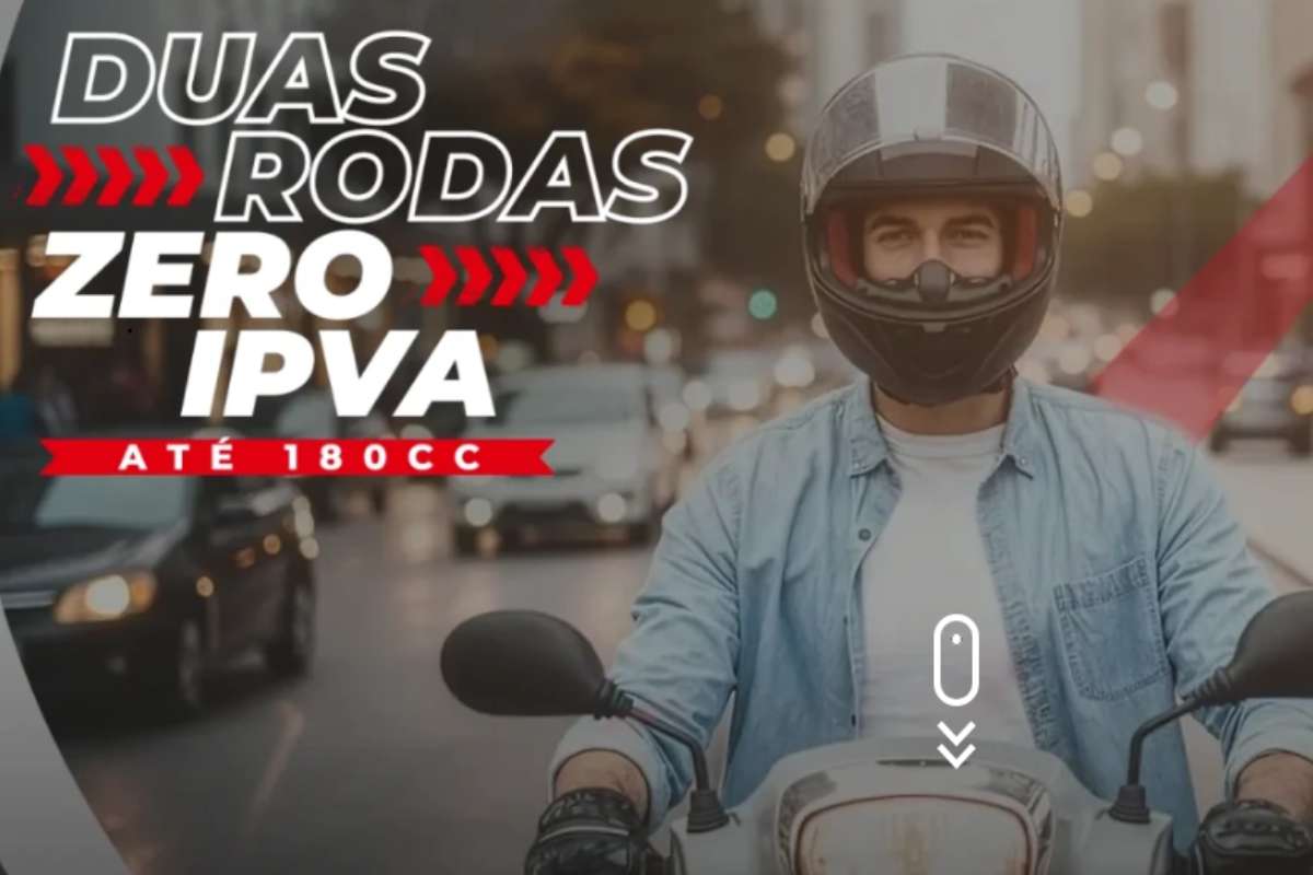 Motociclistas ficam livres de pedágio e IPVA em 2026
