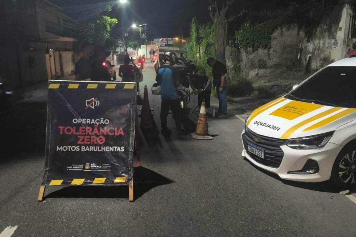 Polícia aborda cerca de 700 motos durante operação Tolerância Zero