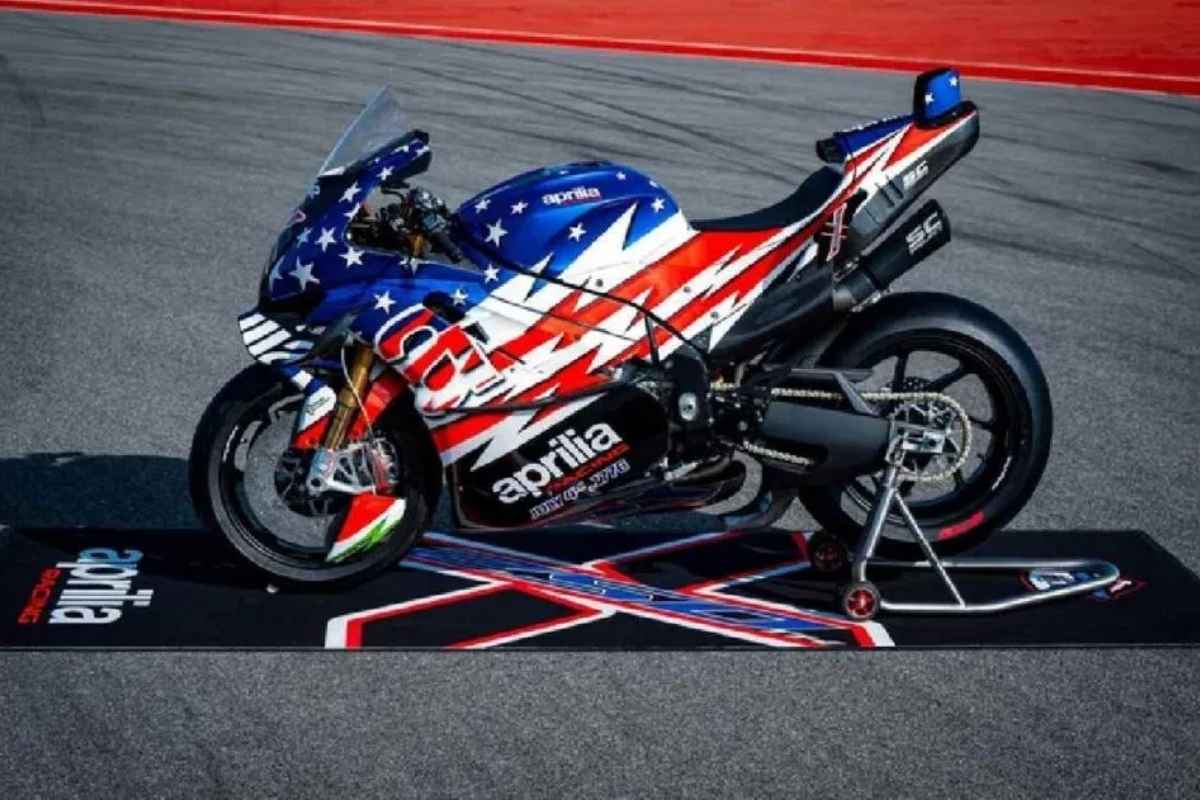 Supermáquina da Aprilia inspirada na MotoGP acaba em tempo recorde