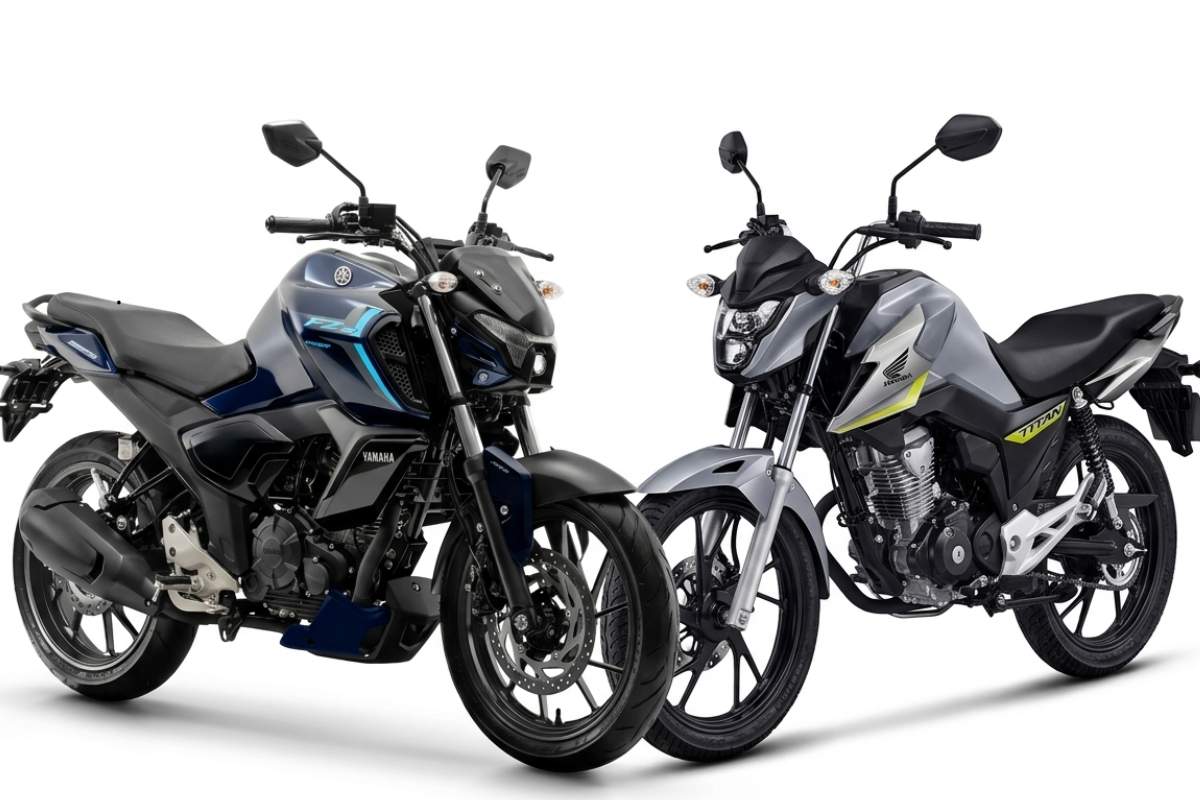 CG 160 Titan vs Fazer FZ15: valores de revisão surpreendem e pesam no bolso