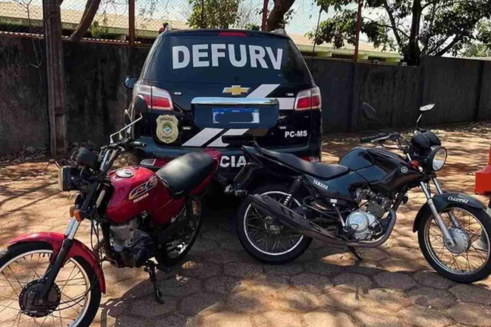 Delegacia libera motos apreendidas e leilão promete preços baixos