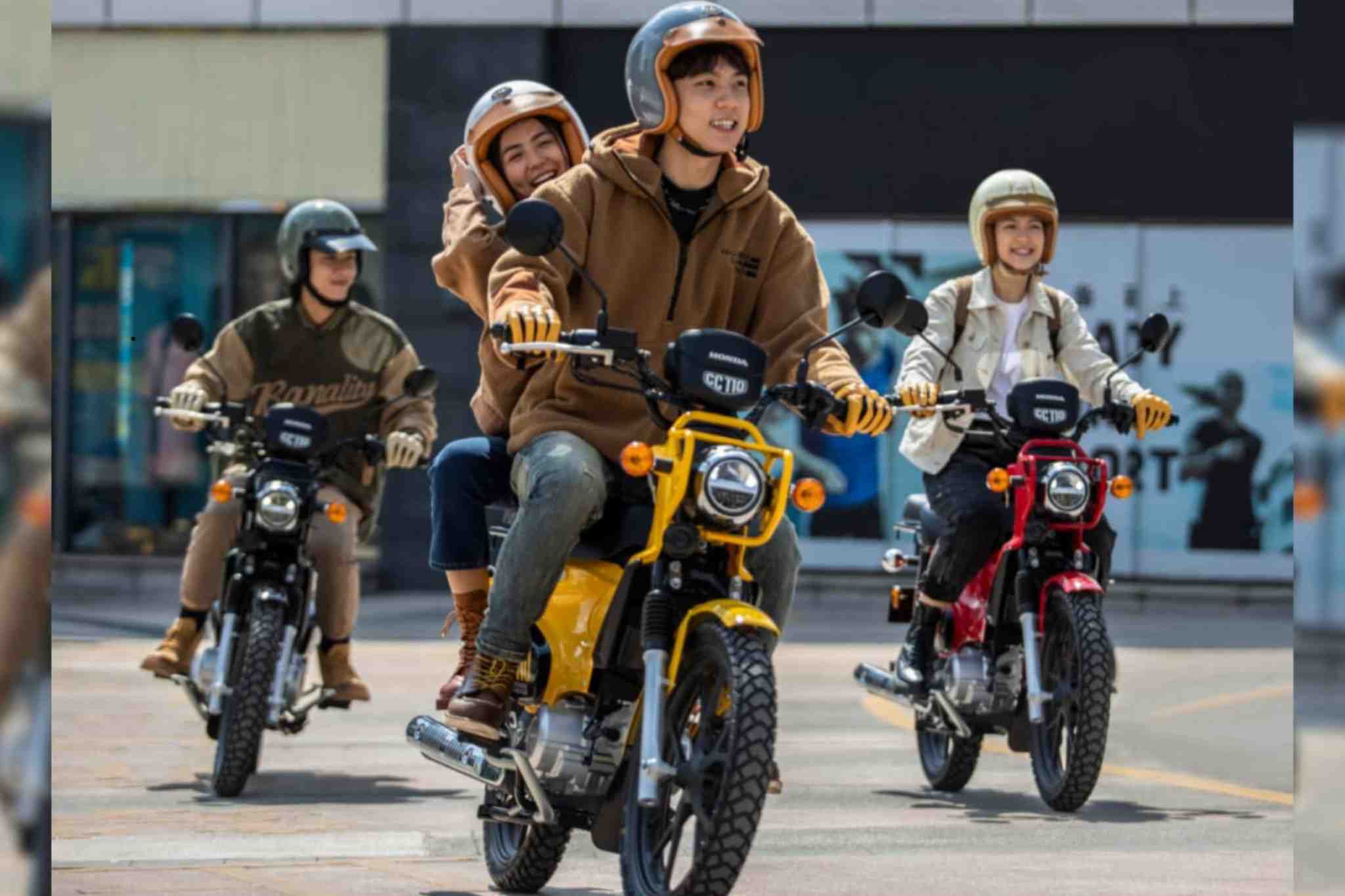 Honda Cross Cub 110 é reinventada com estilo da XR600R dos anos 80