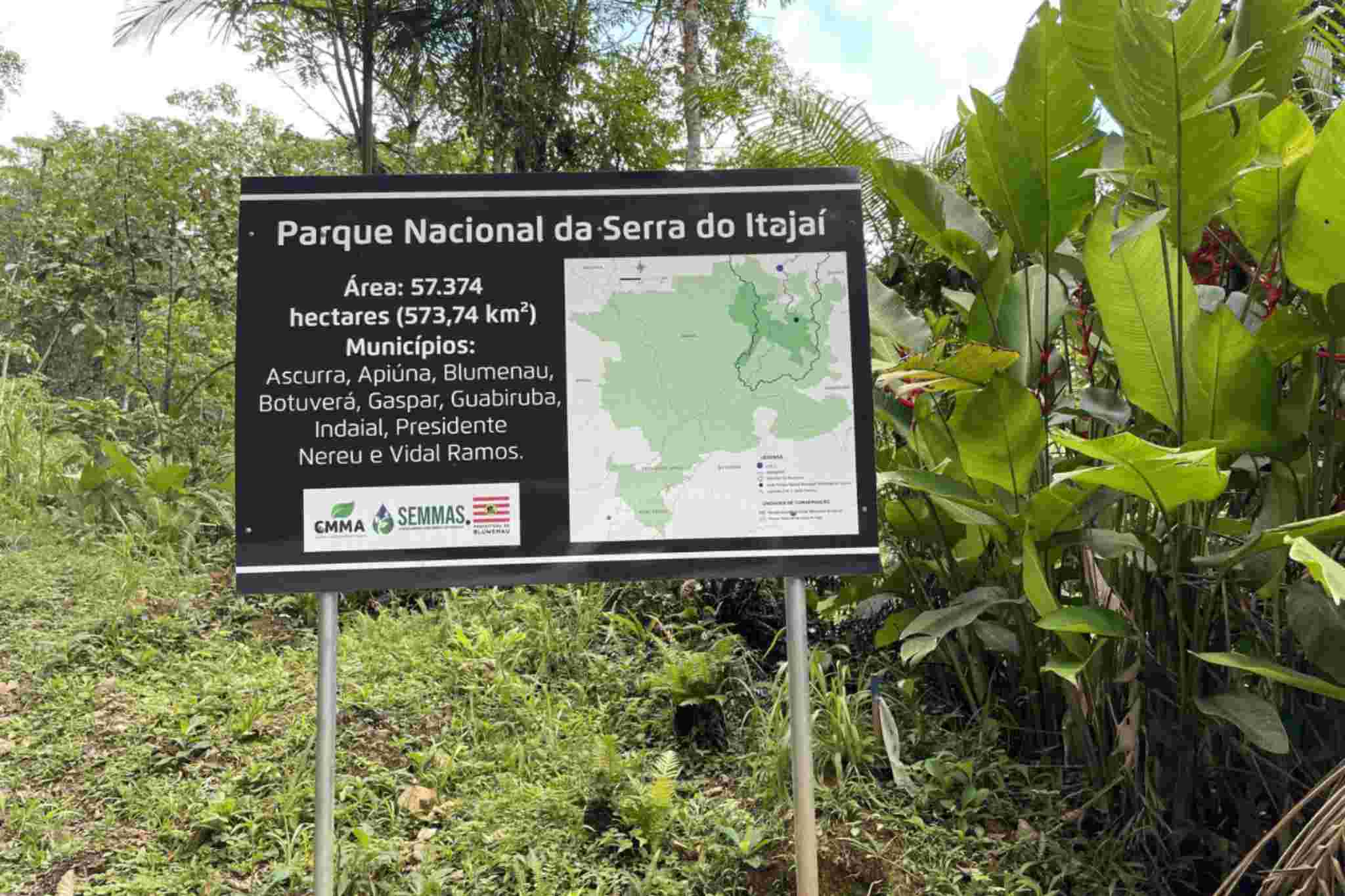 Motos e jipes são proibidos no Parque da Serra do Itajaí