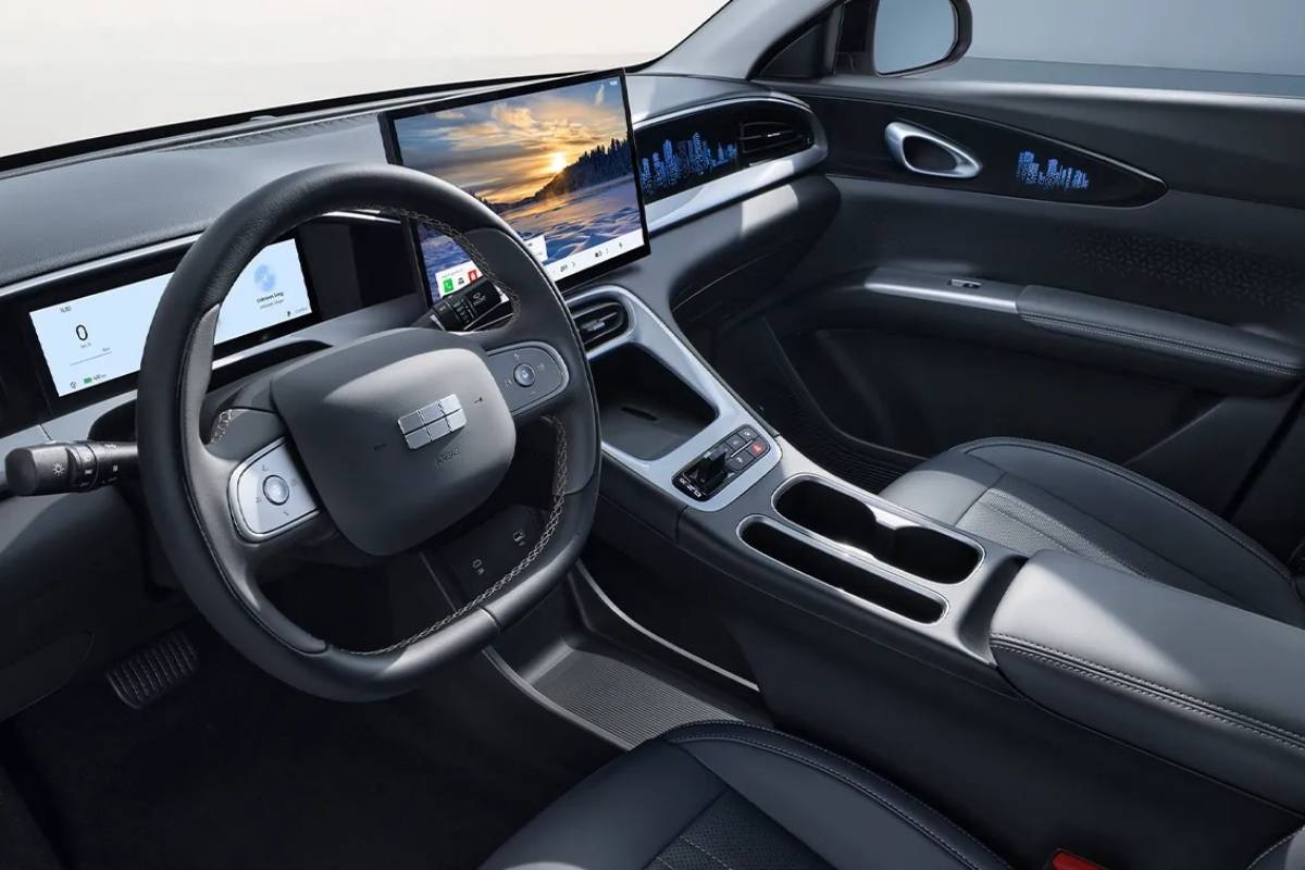 Geely EX2— Foto: Divulgação